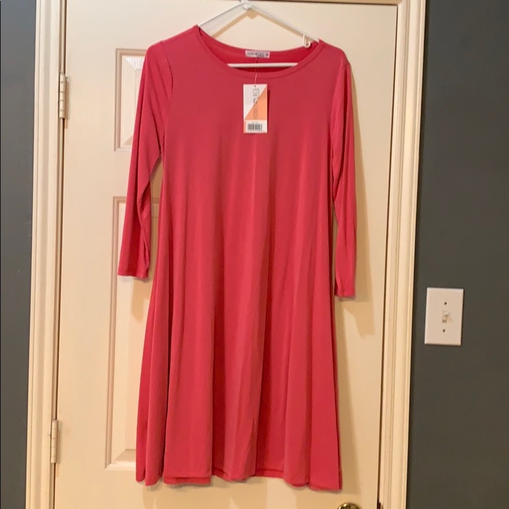 NWT pink Brea dress